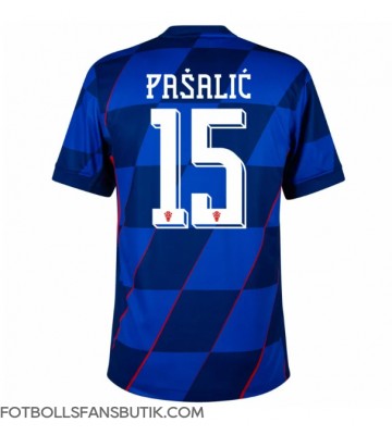 Kroatien Mario Pasalic #15 Replika Bortatröja EM 2024 Kortärmad